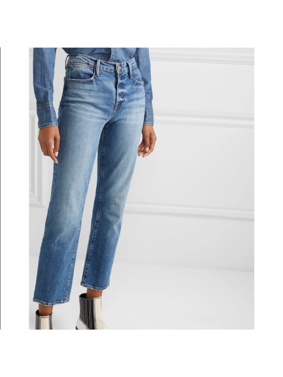 Frame Denim Denim - Frame le high straight hagen wash jeans size 25